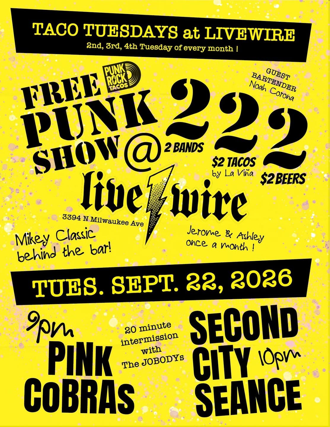 Flyer submitted via chicagopunkscene.com.