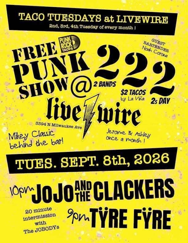 Flyer submitted via chicagopunkscene.com.