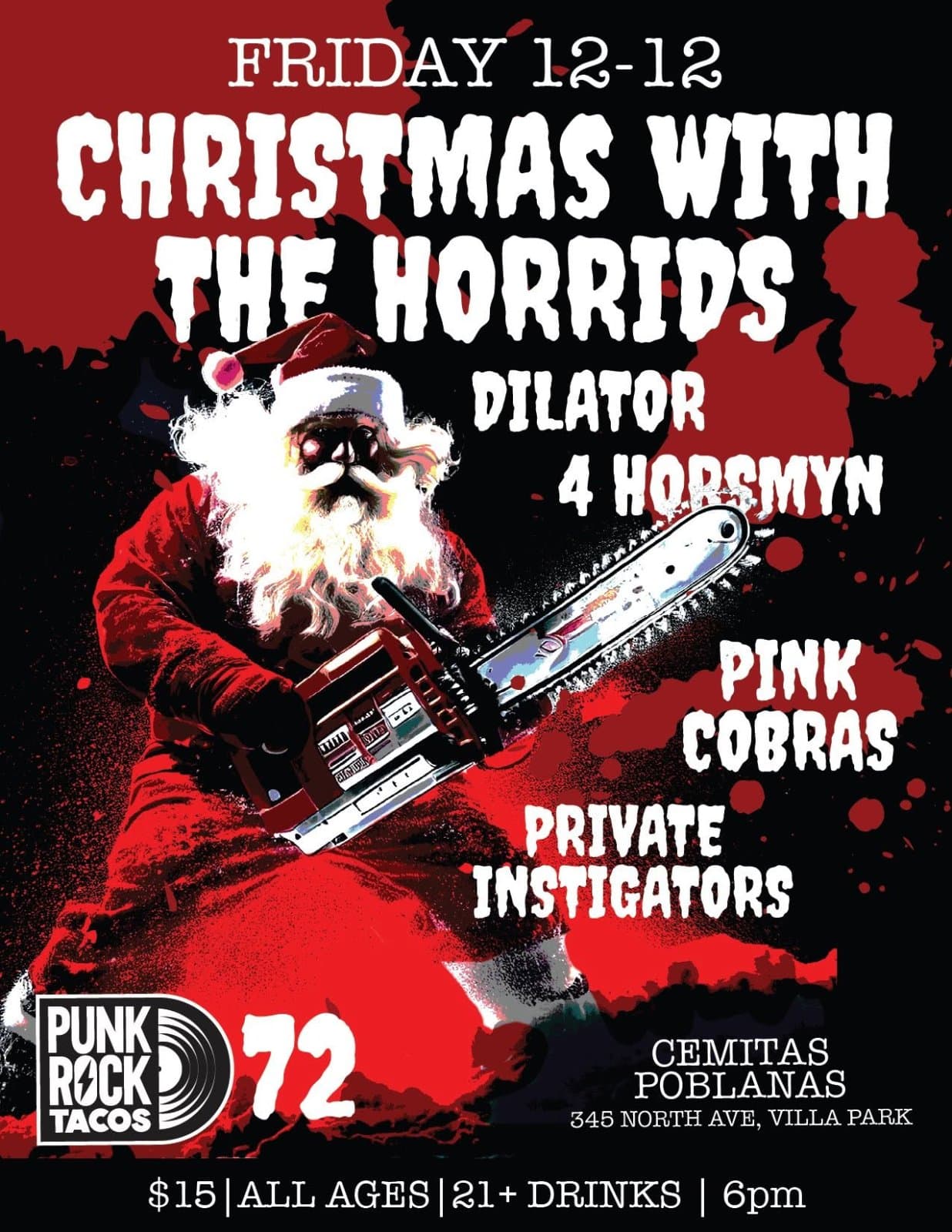 Flyer submitted via chicagopunkscene.com.