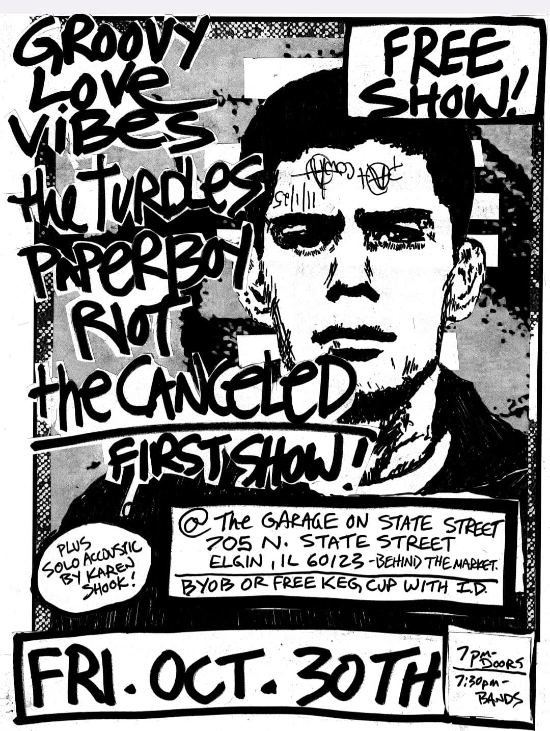 Flyer submitted via chicagopunkscene.com.
