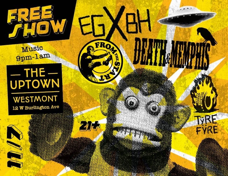 Flyer submitted via chicagopunkscene.com.
