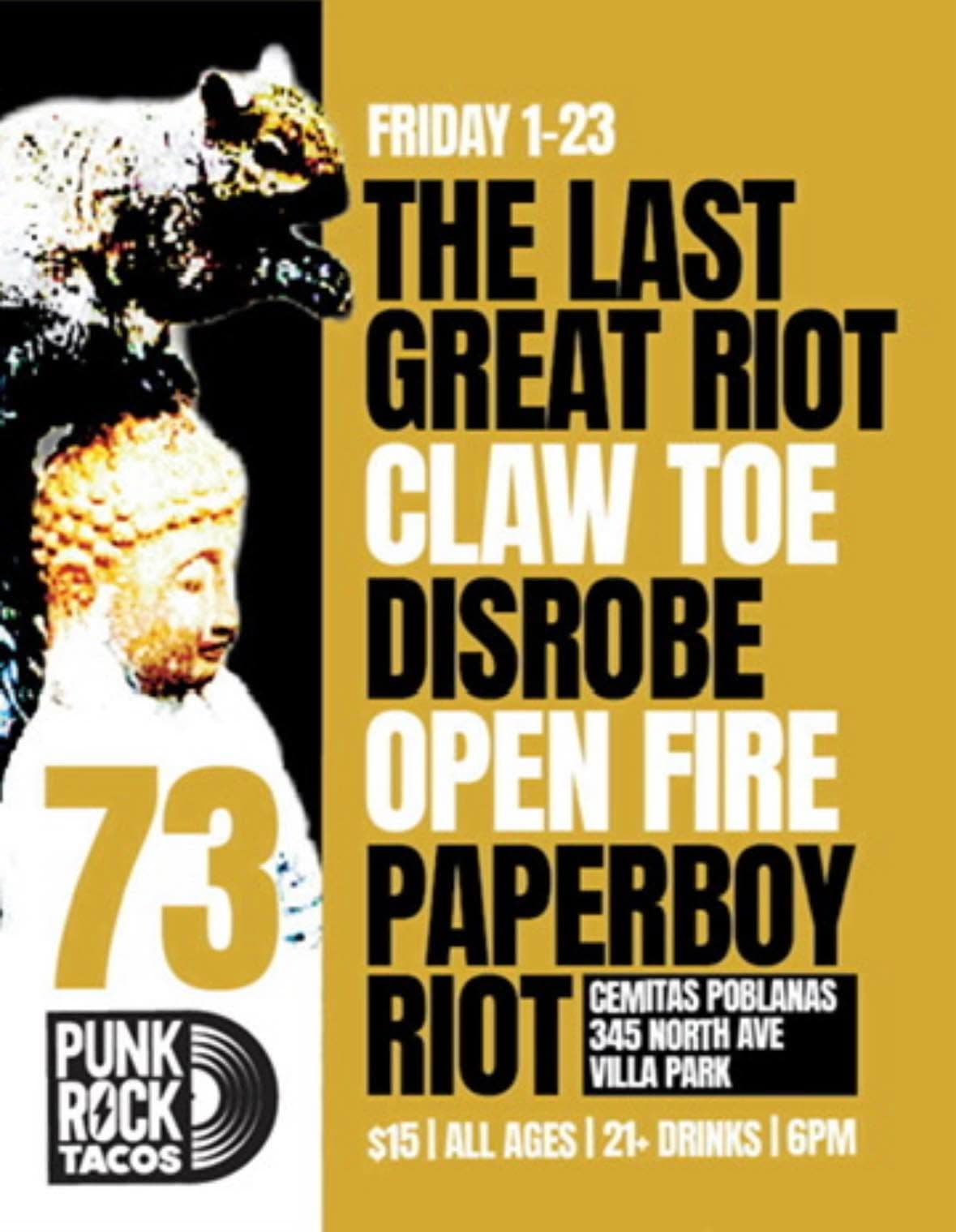 Flyer submitted via chicagopunkscene.com.