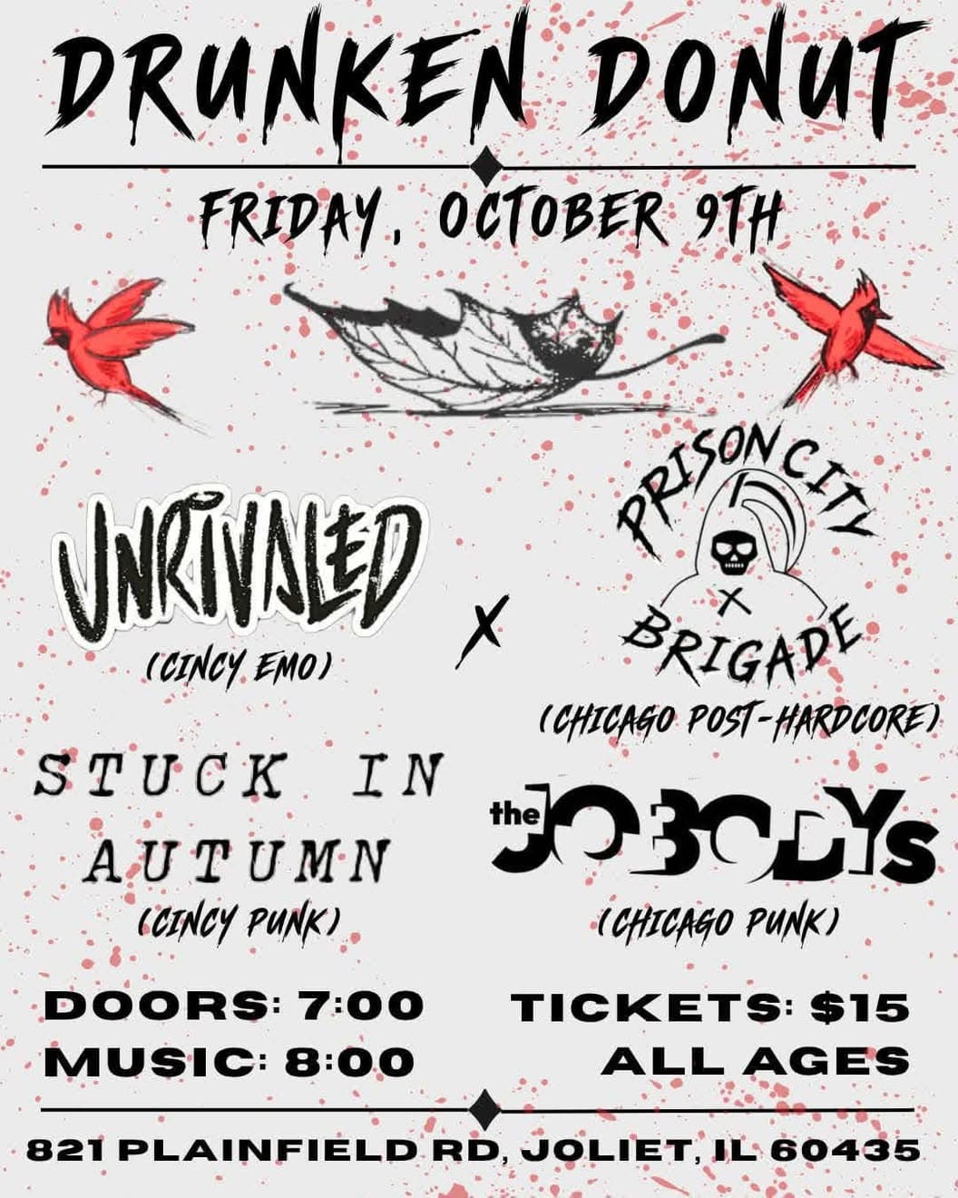 Flyer submitted via chicagopunkscene.com.