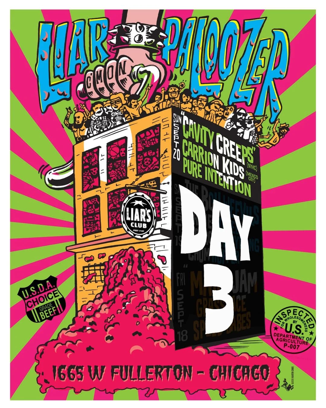 Flyer submitted via chicagopunkscene.com.