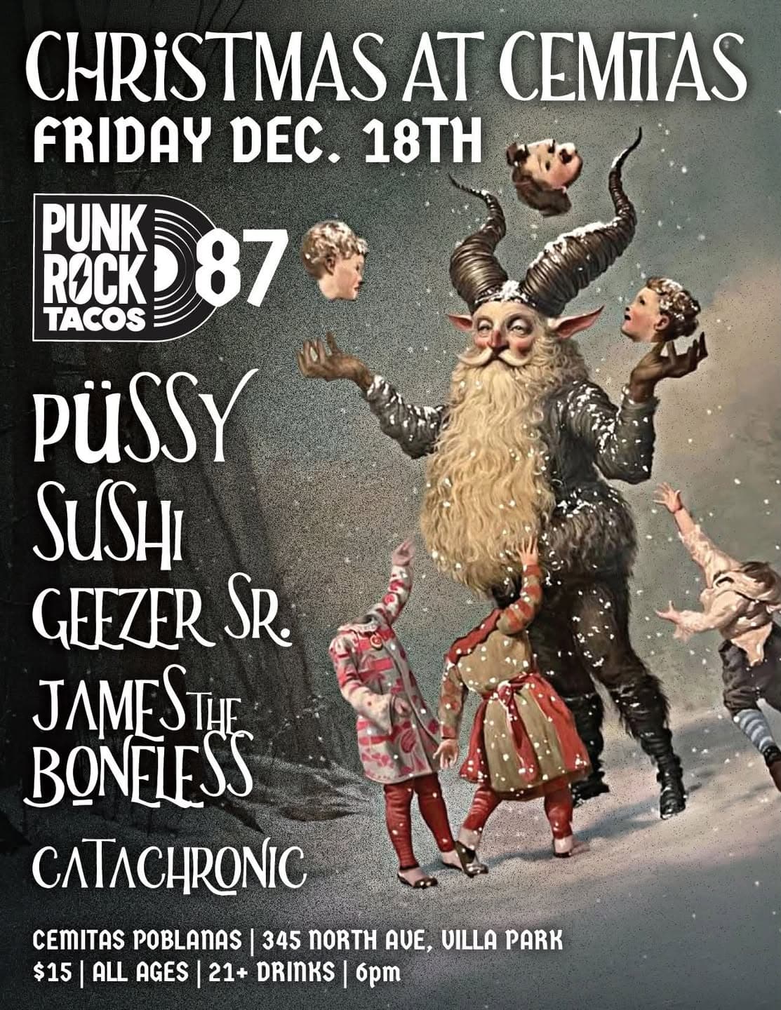 Flyer submitted via chicagopunkscene.com.