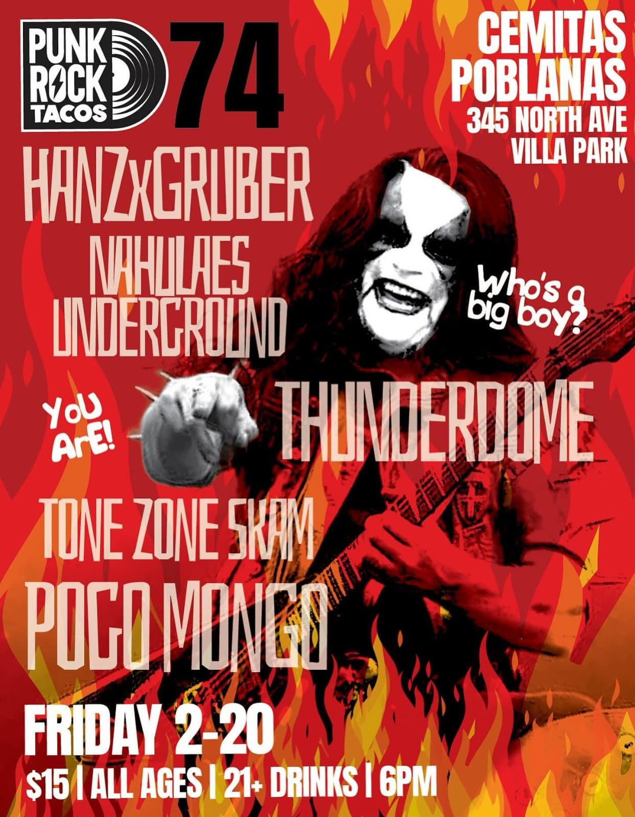 Flyer submitted via chicagopunkscene.com.