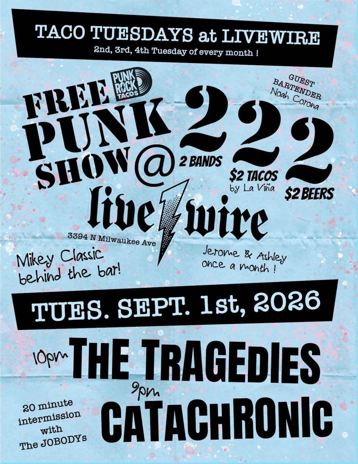 Flyer submitted via chicagopunkscene.com.