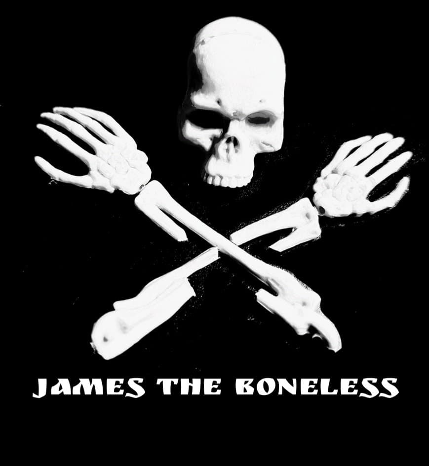 Logo submitted for James The Boneless via chicagopunkscene.com.